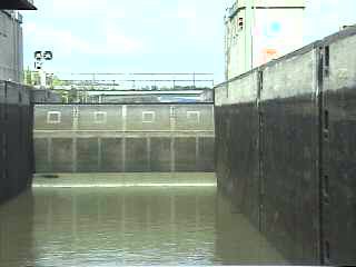Another view of lock.